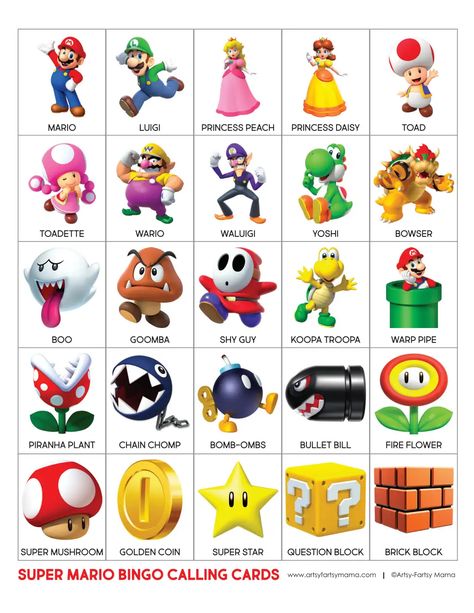 SuperMario-Bingo-Blank.pdf - Google Drive Mario Bingo Free Printable, Mario Word Search, Super Mario Free Printables, Mario Printables Free, Super Mario Free, Super Mario Characters, Mario Crafts, Super Smash Bros Characters, Super Mario Bros Birthday Party