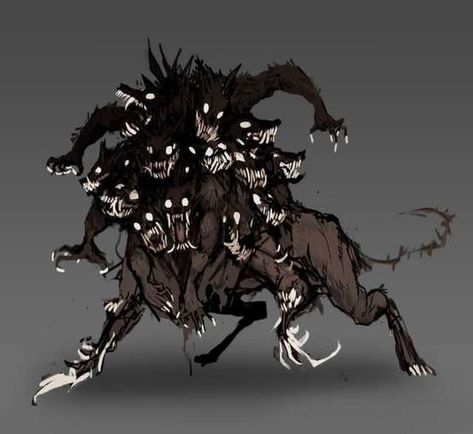 Imgur Post - Imgur Shadow Creatures, Dark Creatures, Cool Monsters, 다크 판타지, Have Inspiration, Creature Drawings, Monster Concept Art, Fantasy Monster, Fantasy Creatures Art