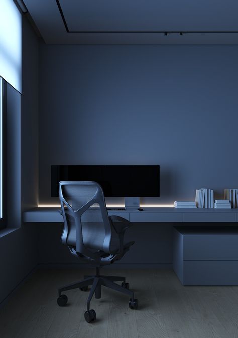 Dream Home Office, Faceless Aesthetic, Mens Bedroom Decor, Dream Desk, Home Studio Setup, Bedroom Setup, Minimal House Design, Home Design Living Room, Game Room Design