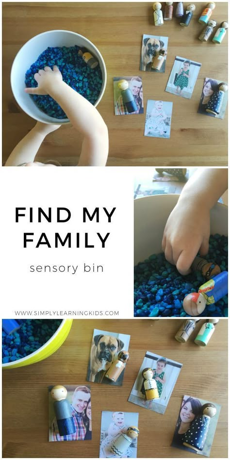 Preschool Family Theme Activities, Family Sensory Bin, Family Theme Activities, Preschool Families Unit, Preschool Families Activities, Family Peg Dolls, Family Crafts Preschool, Preschool Family Theme, Dance Emoji