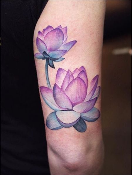 Elegant Flower Tattoos, Lotusblume Tattoo, Lotus Tattoos, Water Lily Tattoos, Kids Tattoo, Lotus Tattoo Design, Orchid Tattoo, Single Line Tattoo, Gaming Tattoo