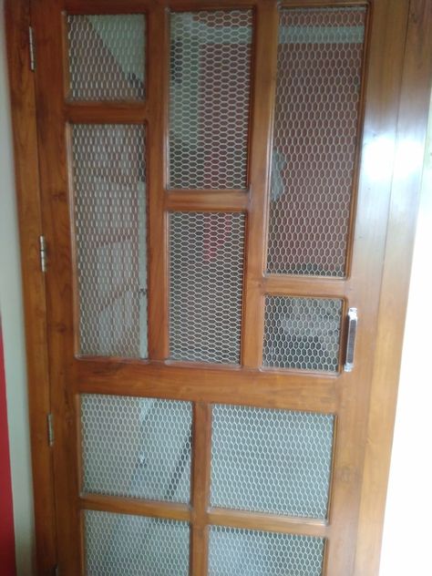 Mosquito net door design Mosquito Net Gate Design, Mosquito Gate Design, Mosquito Mesh Door Design, Net Gate Design, Mosquito Net Door Design, Mosquito Door Design, Mosquito Net Door, Jali Door, Wooden Window Design