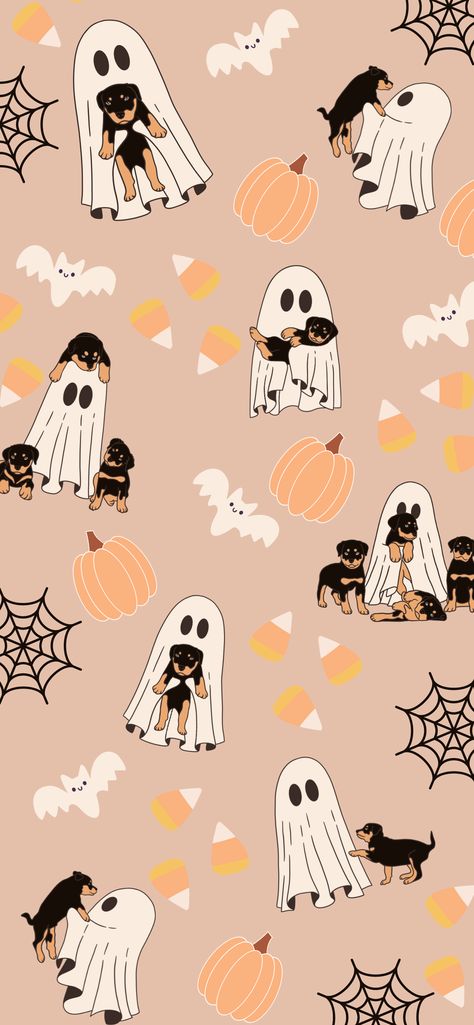 cute fall aesthetic wallpaper with dogs Spooky Backgrounds Wallpapers, Wallpaper Backgrounds Aesthetic Halloween, Spooky Season Backgrounds, Animal Wallpaper Aesthetic, Spooky Halloween Iphone Wallpaper, Dog Backgrounds, Cartoon Fall Wallpaper, Fall Preppy Aesthetic, Aussie Wallpaper