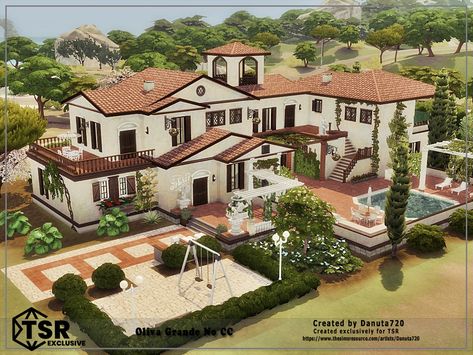 Old Money Sims House, Sims 4 California House, Old Money House The Sims 4, Sims 4 Houses Mansions, Sims Family Home Layout, Old Money House Sims 4, Sims 4 Get Famous House, Sims 4 Mansion No Cc, Sims 4 50x40