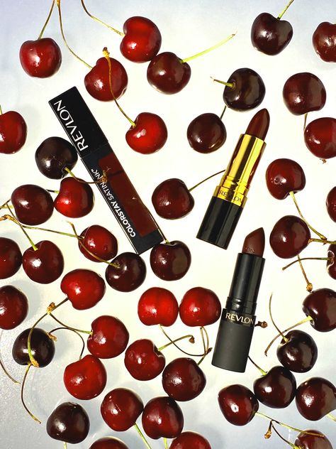 If you don't know about Black Cherry, now you know 🖤🍒💄 Which way is your favorite way to wear this classic color? Revlon Black Cherry Lip Gloss, Black Cherry Makeup, Revlon Black Cherry, Berry Makeup, Black Cherry Color, Makeup List, Cherry Lips, Valentines Makeup, Lip Products