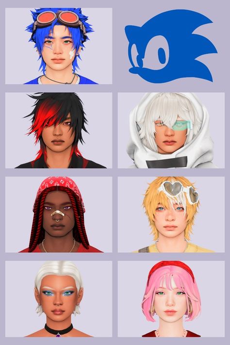 Sonic Sim Dump !! | Patreon Sims 4 Ideas Characters, Sims 4 Mario Cc, Sims 4 Sonic The Hedgehog Cc, Sonic Sims 4 Cc, Sims 4 Sonic Cc, Sims 4 Plumbob Cc, The Sims Characters, My Little Pony Sims 4 Cc, Sims 4 Cc My Little Pony