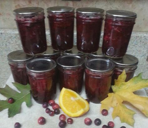 Canning Homemade!: Leslie's Cranberry Orange Sauce. I have been looking for this recipe. Will report back. Canning Cranberry Sauce, Canning Cranberry, Orange Sauce Recipe, Cranberry Orange Relish, Cranberry Thanksgiving, Cranberry Orange Sauce, The Chunky Chef, Canned Cranberries, Canned Cranberry Sauce