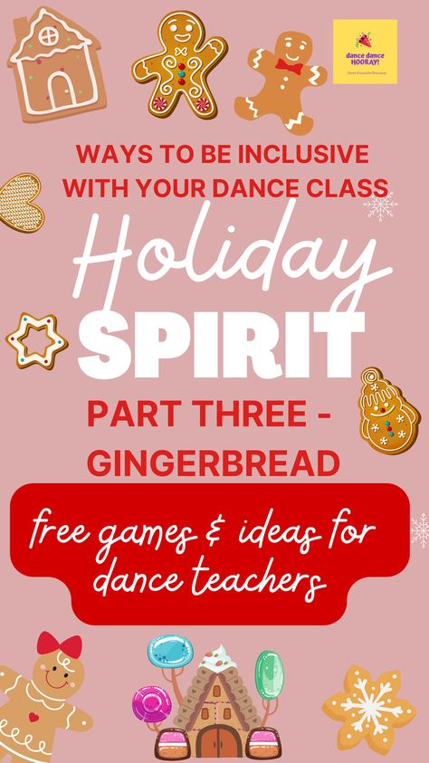 Dance teachers, make your dance class a fun treat, with these inclusive and festive free dance holiday games! Check out the ideas for preschool, elementary and upper level dance students, that can be used in any style! Dance Class Games, Dance Class Ideas, Action Songs, Dance Games, Class Games, Christmas Dance, House Games, Dance Teachers, Holiday Games