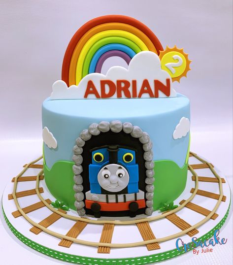 Thomas The Tank Engine Birthday Cake, Train Cake Ideas, Thomas Birthday Cake, Tank Birthday Cake, Thomas Train Birthday Cake, Thomas The Tank Cake, Thomas The Train Birthday Cake, Thomas And Friends Cake, Thomas Birthday Cakes