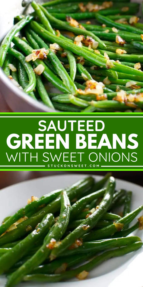 Elevate your Thanksgiving feast with this savory beans and onions recipe! This sautéed green beans and red onion dish is quick and easy. Don't miss out on this recipe and serve a Thanksgiving side dish to impress your guests! Green Bean And Onion Recipes, Sauteed Green Beans With Onions, Green Bean Side Dish Thanksgiving, Green Bean Recipes Sauteed, Thanksgiving Green Bean Recipes, Maple Green Beans, Green Beans With Onions, Green Beans And Onions, Thanksgiving Green Bean Recipe