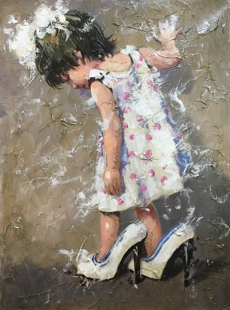 Childhood Nostalgia Art, Inessa Morozova, Paintings With Deep Meaning, Childhood Painting, Art Childhood, Childhood Art, Nostalgia Art, Notes Art, Artists For Kids