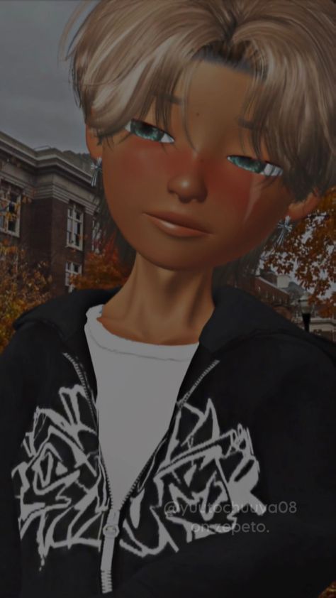 Zepeto Boy Face, Zepto Characters, Zepeto Video, Houses For Bloxburg, Zepeto Character Ideas, Boy Zepeto, Blue Box Braids, Aesthetic Zepeto Character, Zepeto Avatar Ideas