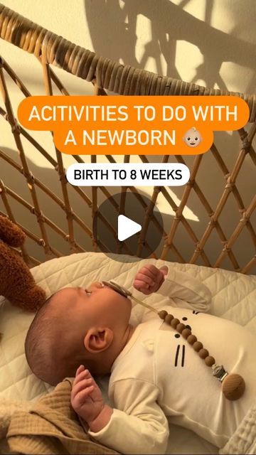 Activities For Newborns Infants, Things To Do With 2 Month Old Baby, Things To Do With A Newborn Baby, New Born Baby Toys, Activities With Newborns, Diy Snuggle Me, Newborn Tips And Tricks, Newborn Activities Things To Do, Newborn Stimulation