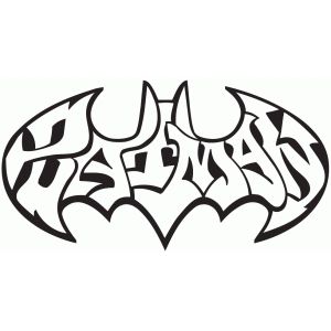 Batman Art Drawing, Batman Drawing, Batman Tattoo, Batman Batman, Batman Stuff, Batman Symbol, Words Coloring Book, Graffiti Style Art, Batman Logo