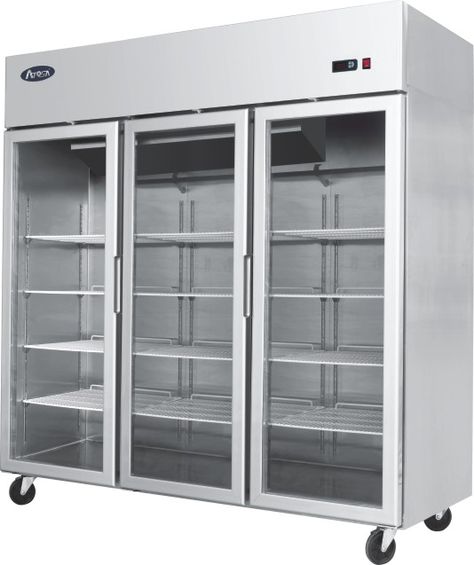 Glass Front Refrigerator, Modern Refrigerator, Metal Buildings With Living Quarters, Commercial Fridge, Metal Shop Building, Commercial Kitchen Design, Metal Building Kits, Industrial Kitchen Design, Ultimate Garage