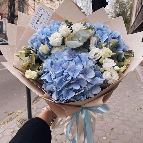 Hydrangea Bouquet Aesthetic, Bouquet Aesthetic, Hydrangea Bouquet, Hydrangea, Flowers, Quick Saves