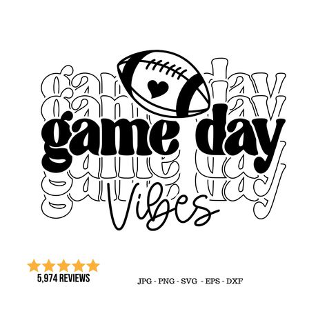 Purchase our Entire Store Here  https://www.etsy.com/listing/1284929099/all-shop-svg-bundle-svg-bundle-holiday Game Day Tee svg design is an instant digital download. .  Claim your FREE DOWNLOAD here (copy and paste the link in your browser)  https://bit.ly/2KuGz0t BUY 6 GET 50% OFF no coupon code needed at checkout discount automatically applied! Check out our Dollar Deals section and SAVE BIG! shop here: https://www.etsy.com/shop/SVGDigitalDesigner?ref=ss_profile&section_id=27553763 CONTINUE S Game Day Svg, Football Mom Svg, Cheer Tshirts, Holiday Games, Silhouette Stencil, Black Image, Football Design, Cricut Craft Room, Football Mom