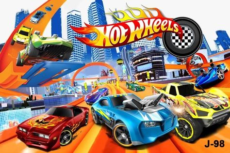 Hot Wheels Wallpaper, Bolo Hot Wheels, Racer Car, Birthday Background Design, Hot Wheels Birthday, Hot Wheels Party, Birthday Party Backdrop, Studio Backgrounds, Car Photo