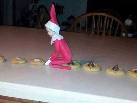 Elf On The Shelf Adult, Elf Ideas Easy Funny, Elf On The Shelf Returns, Elf Memes, Preppy Peppa, Bad Elf On The Shelf, Elf Delivery, Elf On The Shelf Arrival, Bad Elf