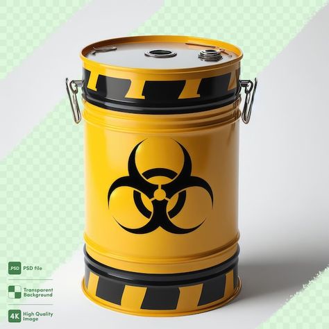 PSD psd barrel with radioactive sign tra... | Premium Psd #Freepik #psd #poison #toxic #contaminated #contaminate Wallpaper Estetika, Laser Tag, Vector Photo, Transparent Background, Barrel, Photo And Video