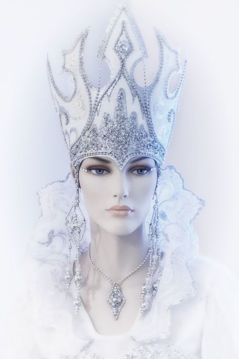 Ice Queen Costume, Winter Queen, Snow Maiden, Snow Fairy, Queen Costume, Ice Princess, Ice Queen, Snow Queen, Tiaras And Crowns