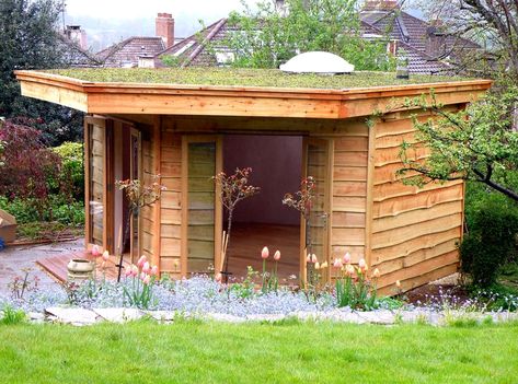 YOGA STUDIO — Roundwood Design Yoga Studio Ideas, Yoga Shed, Outdoor Yoga Studio, Healing Studio, Sala Yoga, Garden Yoga, Housing Inspiration, Studio Cabin, Sky Light