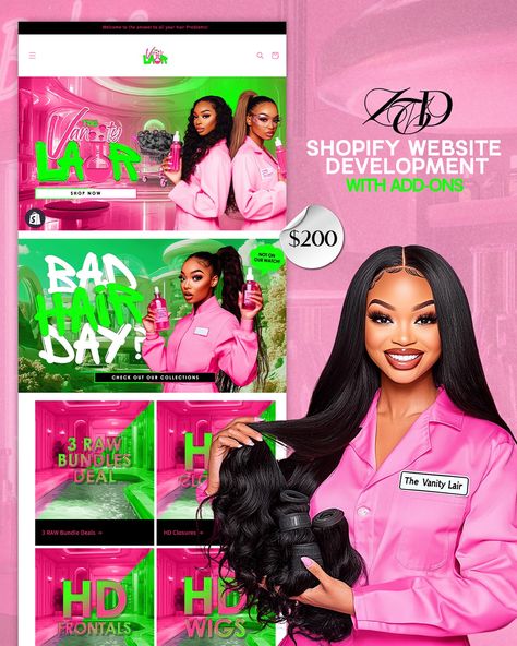 Did someone say website development? I got you!😉 Let’s get into this science themed website 🧪 My client requested a lab/lair concept first for her logo design and now her website. She wanted a science pink luxury themed site. With the add-on of her custom AI Images, this website was brought to LIFE 🤩 A mixture of professionalism, fun, and science 🧬 If you’re ready to turn your vision into your brand, send us an inbox @zeethedesigner to get started⭐️ 🔗 zeethedesigner.org 📧 zeethedesigner87... Girly Graphic Design, Pink Luxury, Small Business Organization, Science Themes, Shopify Website, Website Banner, Business Organization, Canva Design, Website Branding