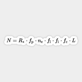 Drake equation, life in outer space, physics and science - Space - T-Shirt | TeePublic Space Physics, Drake Equation, Science Space, Other Space, Space Science, Outer Space, Drake, Physics, Tshirt Designs