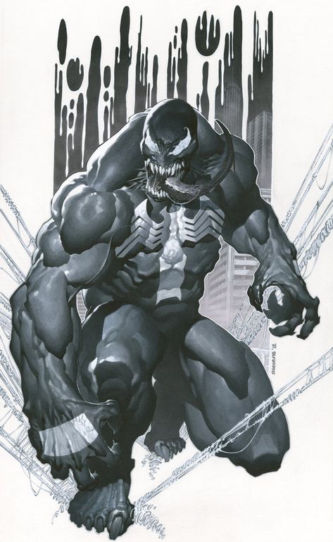 Venom by ~ChristopherStevens on deviantART Venom Art, Venom Comics, Marvel Venom, Marvel Villains, Bd Comics, Comic Pictures, Geek Art, Comics Art, Marvel Vs