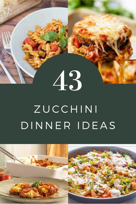 43 zucchini dinner ideas. Get squash and zucchini dinner ideas with ground beef, shrimp, chicken, lamb, and pasta. These zucchini recipes dinner are easy and light for summer. Get healthy dinner ideas with zucchini for supper. This has a wide variety of zucchini main dish recipes for plenty of dinner ideas with zucchini to make for a family. Zucchini recipes healthy for dinner to use produce from your garden. Zucchini Ideas Dinners, Squash And Zucchini Dinner Ideas, Easy Dinner Recipes With Zucchini, Dinner Recipes Using Zucchini, Zucchini Recipes Supper, Zucchini Squash Pasta Recipes, Zucchini Dinner Recipes Vegetarian, Zucchini Main Dishes, Healthy Zucchini Dinner Recipes