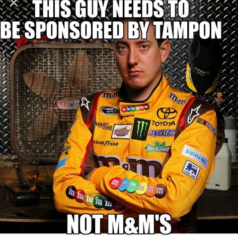 nascars kyle busch tampon meme Nascar Quotes, Nascar Memes, Kyle Bush, What Meme, Car Funny, National Sibling Day, Racing Quotes, Nascar Cars, Funny Memes Images