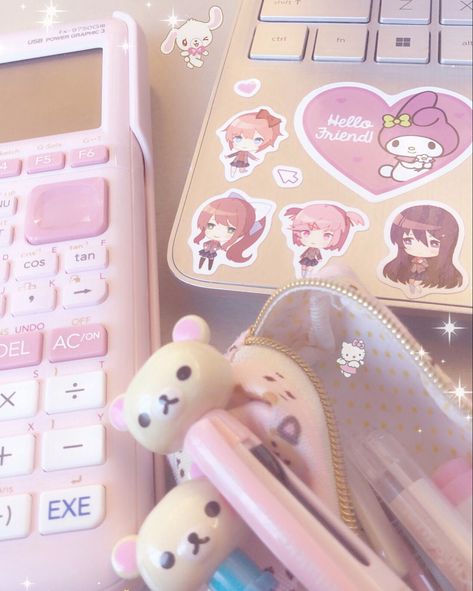 Cute Pink School Supplies, Kawaii Academia, Kawaii School, Cutecore School, Pastel Academia, Pink Academia, Pretty School Supplies, School Goals, Cute Stationary School Supplies