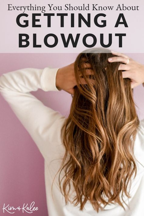 What is a Blowout at a Hair Salon? What to Know Before You Go! #haircare #blowout #brazilianblowout  #drybar What Is A Blowout Hair, Blowout Hair Salon, Drybar Blowouts, Blowout Styles, Blowout Bar, Salon Blowout, Blowdry Styles, A Blowout, Brazilian Blowout