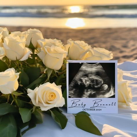 Announce your pregnancy in style with our digital pregnancy announcement template, perfect for sharing on Facebook, Instagram, or any social media platform! This baby reveal design is editable in Canva, a free app that can be used on desktop or mobile. Check out our shop for more digital pregnancy announcements: https://www.etsy.com/shop/sproutjoydesigns WHAT'S INCLUDED: ☑️Editable Canva template for a digital pregnancy announcement ☑️Bonus milestone template for capturing and sharing your pregn Baby Announcement Photoshoot, Pregnancy Announcement Template, Fun Baby Announcement, Cute Pregnancy Announcement, Baby Announcement Pictures, Maternity Photography Poses Pregnancy Pics, Template Social Media, Baby Announcement Photos