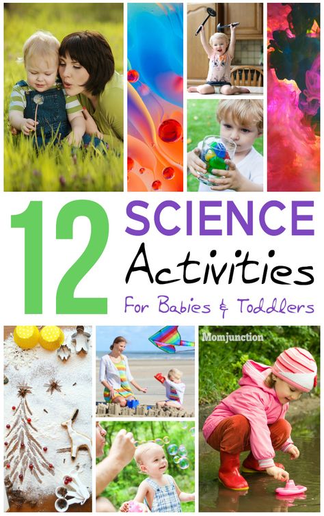 Top 12 Fascinating Science Activities For Your Babies & #Toddlers Science Activities For Toddlers, Childcare Ideas, Science For Toddlers, Science Week, Science Experiments For Preschoolers, Science Themes, Activities For Toddlers, Preschool Science, Homeschool Science