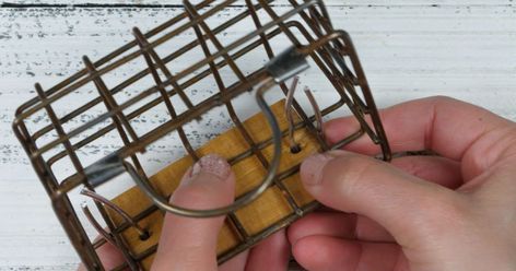 Wire baskets are going viral and here are 7 ways to use them in your home to organize Gold Wire Basket, Letter Sorter, Wire Egg Basket, Vintage Wire Baskets, Wire Letters, Organizing Linens, Wire Basket Storage, Organization Station, Paper Clutter