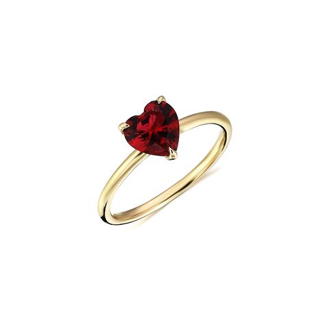 "Lab Created Ruby Engagement Ring, Ruby Heart Ring, Heart Ring, Dainty Ruby Ring, Creative Design Ring, Birthday Gift, Graduation Gifts Ring Details: ◘ Handmade Item ◘ Gold: 14k Solid Gold ◘ Available Band Color: Rose Gold, Yellow Gold, White Gold ◘ Gemstone: Lab Created Ruby ◘ Gemstone Cut: Heart Cut ◘ Gemstone Carat Weight : 5mm ◘ Ready to Ship in 1-2 Business Days This unique ring will be perfect choice for special day gift and self gift to make you and your precious ones happy! Once you wear Dainty Ruby Ring, Heart Cut Engagement Ring, Ruby Heart Ring, Ruby Wedding Rings, Self Gift, Heart Wedding Rings, Ruby Anniversary, Natural Ruby Ring, Birthday Gift Ring