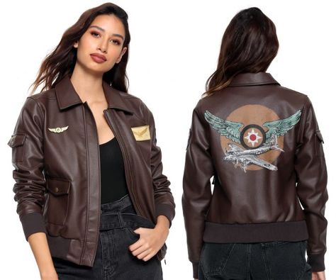 Captain Marvel Faux Leather Aviator Jacket Captain Marvel Outfit, Marvel Jacket, Captain Marvel Costume, Leather Aviator Jacket, Captain Marvel Shazam, Marvel Costumes, Marvel Clothes, Carol Danvers, Aviator Jacket