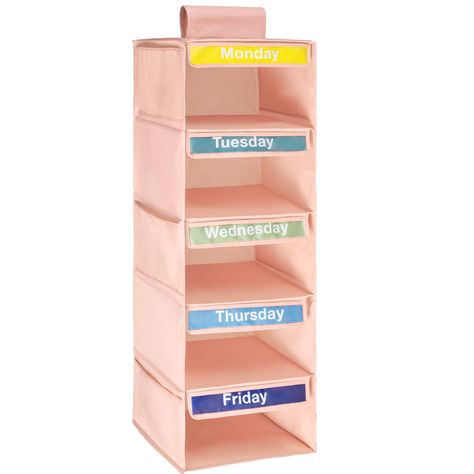 PRICES MAY VARY. Title: DoveeDosa Weekly Clothes Organizer for Kids-Day of The Week Clothes Organizer for Kids-Kids Daily Clothes Organizer-Monday Friday Clothes Organizer-Kids Closet Organizer-Days of The Week, Light Pink…. Product Type: Categories > Storage & Organization > Clothing & Closet Storage > Mounted Closet Systems School Supply Storage At Home, Kids School Clothes Organization, Weekly Clothes Organizer, Outfit Organizer, School Clothes Organization, Small Closet Storage, School Supply Storage, Kids Clothes Organization, Toddler Organization