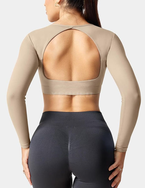 Product details
Fabric type 85% Nylon, 15% Spandex
Origin Imported
Pattern Solid
Soft material
Open Back
True to Size Open Back Shirts, Tops For Women Long Sleeve, Tops For Women Long, Pilates Workout Clothes, Crop Tops For Women, Ultimate Workout, Gym Tops, Yoga Gym, Padded Bra