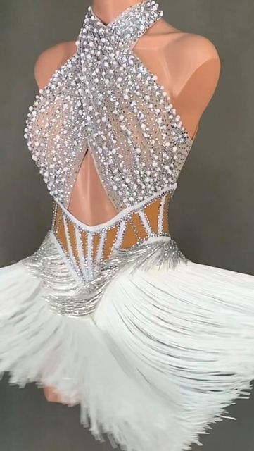 Latino Dress Style, Dancesport Dresses Latin, Latin Dresses Ideas, Latin Dress Competition, Latino Dress, Mambo Dress, Latin Competition Dress, Salsa Dresses, Ballroom Dance Outfits