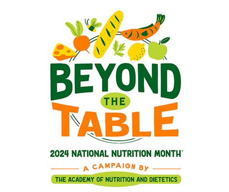 National Nutrition Month® -1st March - 31st March 2024... Green Beans Benefits, School Menu, Annual Campaign, Social Media Toolkit, National Nutrition Month, Coffee Health, Nutrition Month, Month Of March, Vintage Cake Stands