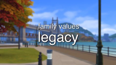 Family Values Legacy Sims 4 Legacy, Sims Legacy Challenge, Sims Traits, Legacy Challenge, Sims Challenge, Sims 4 Challenges, Sims 4 Family, Play Sims 4, Sims 4 House Plans