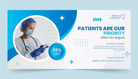 Free vector hospital healthcare service ... | Free Vector #Freepik #freevector #healthcare-banner #medical-template #health-banner #health-template Facebook Template, Urgent Care Clinic, Facebook Templates, Facebook Banner, Logo Psd, Technology Icon, Urgent Care, Sale Banner, Emergency Room