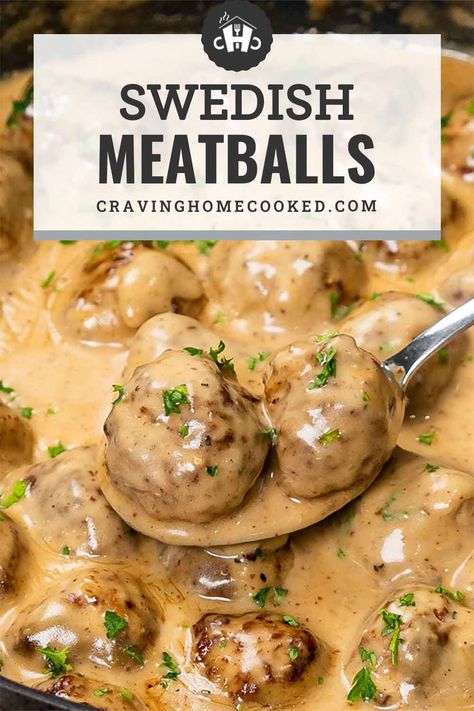 Indulge in the flavors of authentic Swedish Meatballs – tender and savory. Perfectly paired with a creamy sauce. A taste of Sweden at your table. #swedish #meatballs #recipe Ground Beef Swedish Meatballs, Swedish Baked Meatballs With Noodles, Make Ahead Swedish Meatballs To Freeze, Swedish Meatballs With Premade Meatballs, Carnivore Swedish Meatballs, Swedish Meatballs In Oven, Swedish Meatball Dinner Ideas, Stovetop Swedish Meatballs, Ikea Sweetish Meatballs Recipe