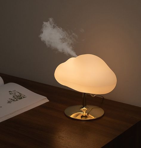 Wearable Devices, Gold Table Lamp, Cloud Shapes, House Smells, Story House, Aroma Diffuser, Room Aesthetic, External Lighting, Oil Diffuser