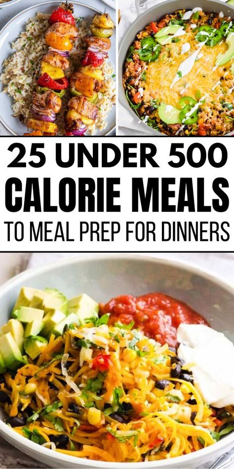 Quick & Satisfying 500-Calorie Dinners: Discover the secrets to whipping up quick, healthy 500-calorie dinners. From protein-packed vegetarian options to low-carb chicken dishes, these recipes are perfect for anyone keeping a calorie count but not wanting to compromise on taste. 5:2 Recipes 500 Calories, Dinners Under 400 Calories Easy, Healthy Dinner Recipes Under 500 Calorie, 500 Calorie Recipes, 1500 Calorie Meals, 450 Calorie Dinners, Low Calorie Dishes, 500 Calories A Day Meal Plan, 500 Calorie Meals High Protein