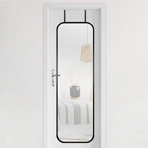 Cheap Mirror Ideas, Dorm Mirror, Stand Up Mirror, Cheap Mirrors, Mirror For Bedroom, Over The Door Mirror, Long Mirror, Ikea Mirror, Portable Mirror