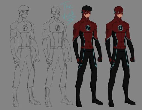 ArtStation - Young Justice OC, James Harris Young Justice Oc, Speedster Superhero, Anna Cattish, Superhero Suits, Own Character, Character Design Cartoon, Superhero Batman, Kid Flash, Arte Dc Comics