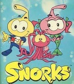 Vintage old cartoon  -  SNORKS. Loved watching them especially when they WASHED their car underwater 1980s Childhood, Old School Cartoons, School Cartoon, Snorkels, Morning Cartoon, Cartoon Photo, 90s Cartoons, Saturday Morning Cartoons, 80s Cartoons